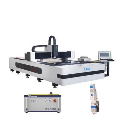 tagliatrice del laser del metallo della fibra 1000w con la testa Raytools/di WSX